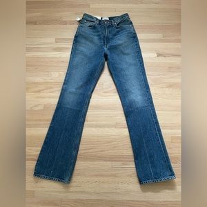 New Agolde size 27 flare jeans